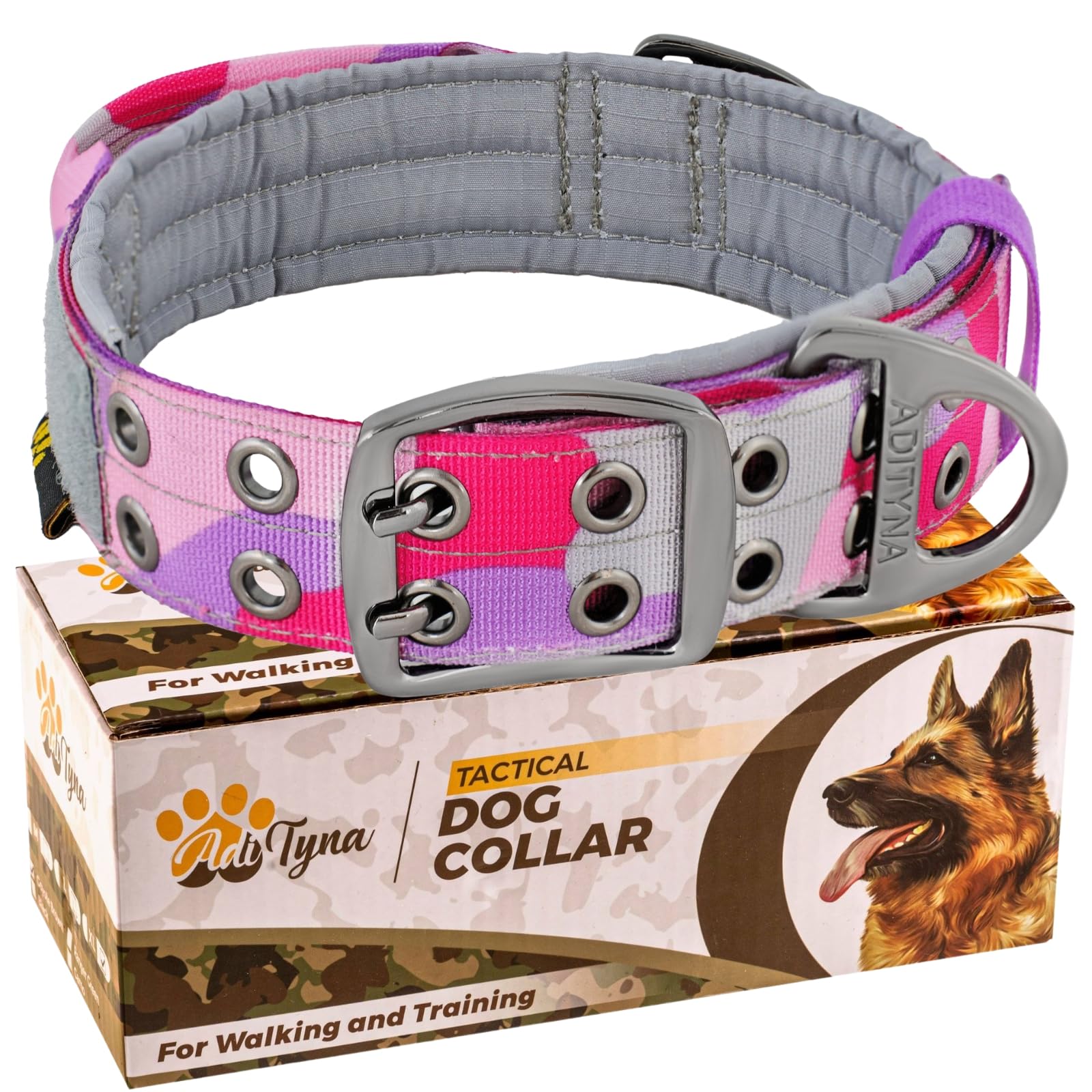 ADITYNA collar con garantía de 2 años para tranquilidad.