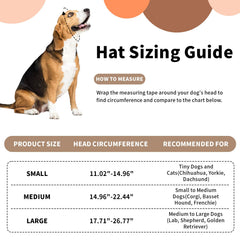 ADNIKIA Gorro con orejas dobles envuelve la cabeza del perro.