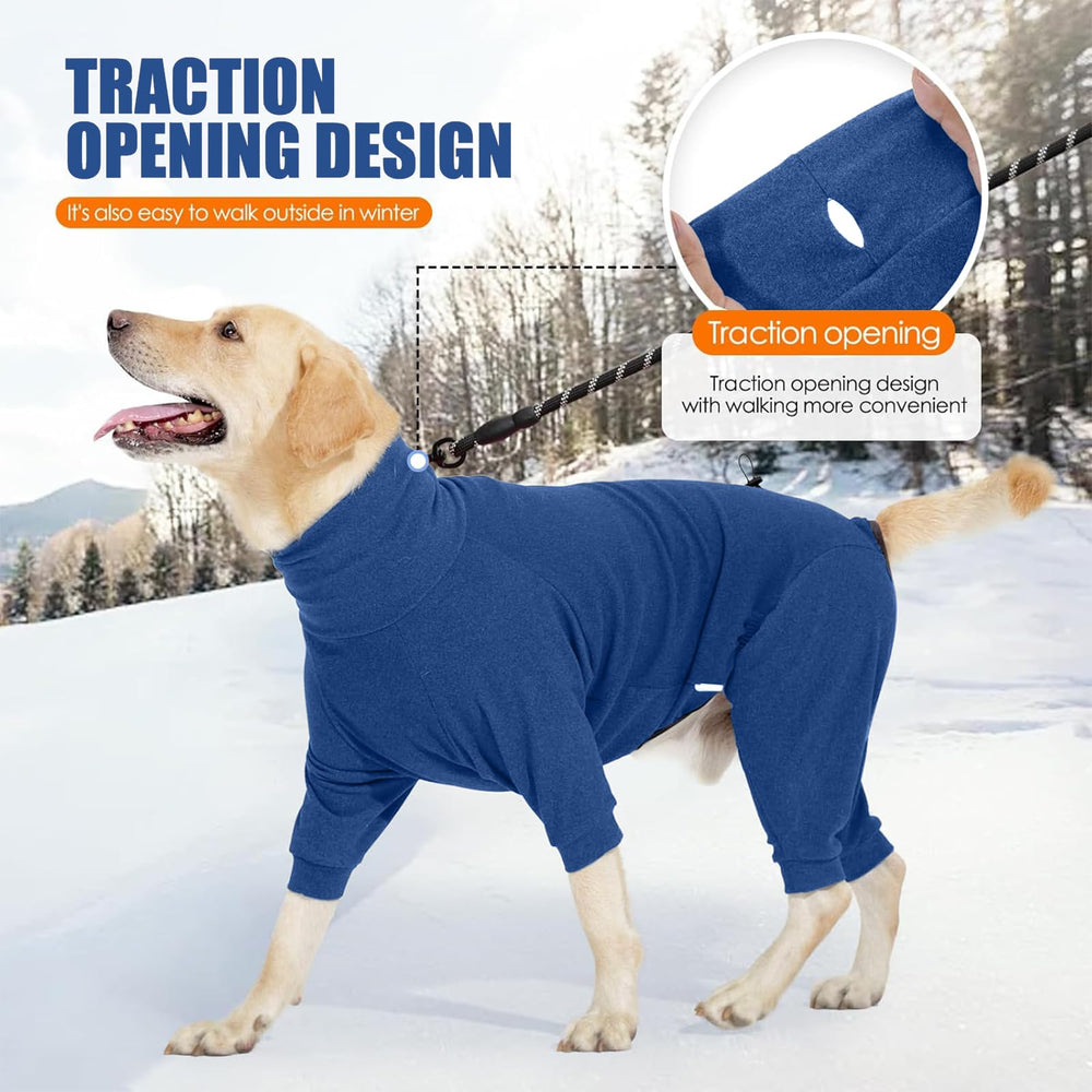 ADNIKIA Pijama de cuatro patas, diseño ligero y cálido para uso diario