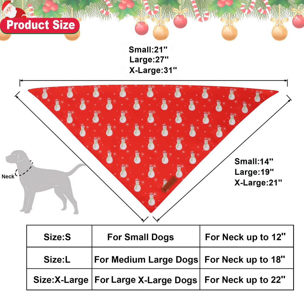 ADOGGYGO bandana con ajuste ajustable para cuello cómodo de perros pequeños.
