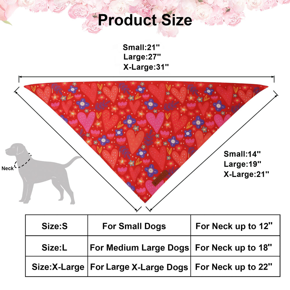 ADOGGYGO Bandana cosido artesanal, acabado de alta calidad para perros