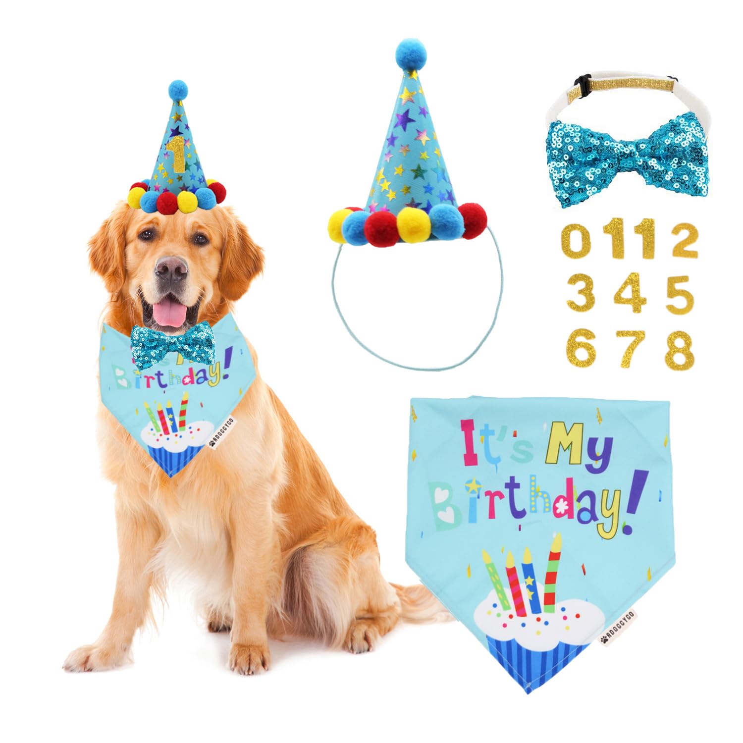 Bandana ADOGGYGO para perro XL: color y comodidad para fotos.