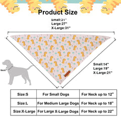 ADOGGYGO bandana de doble capa para mayor durabilidad