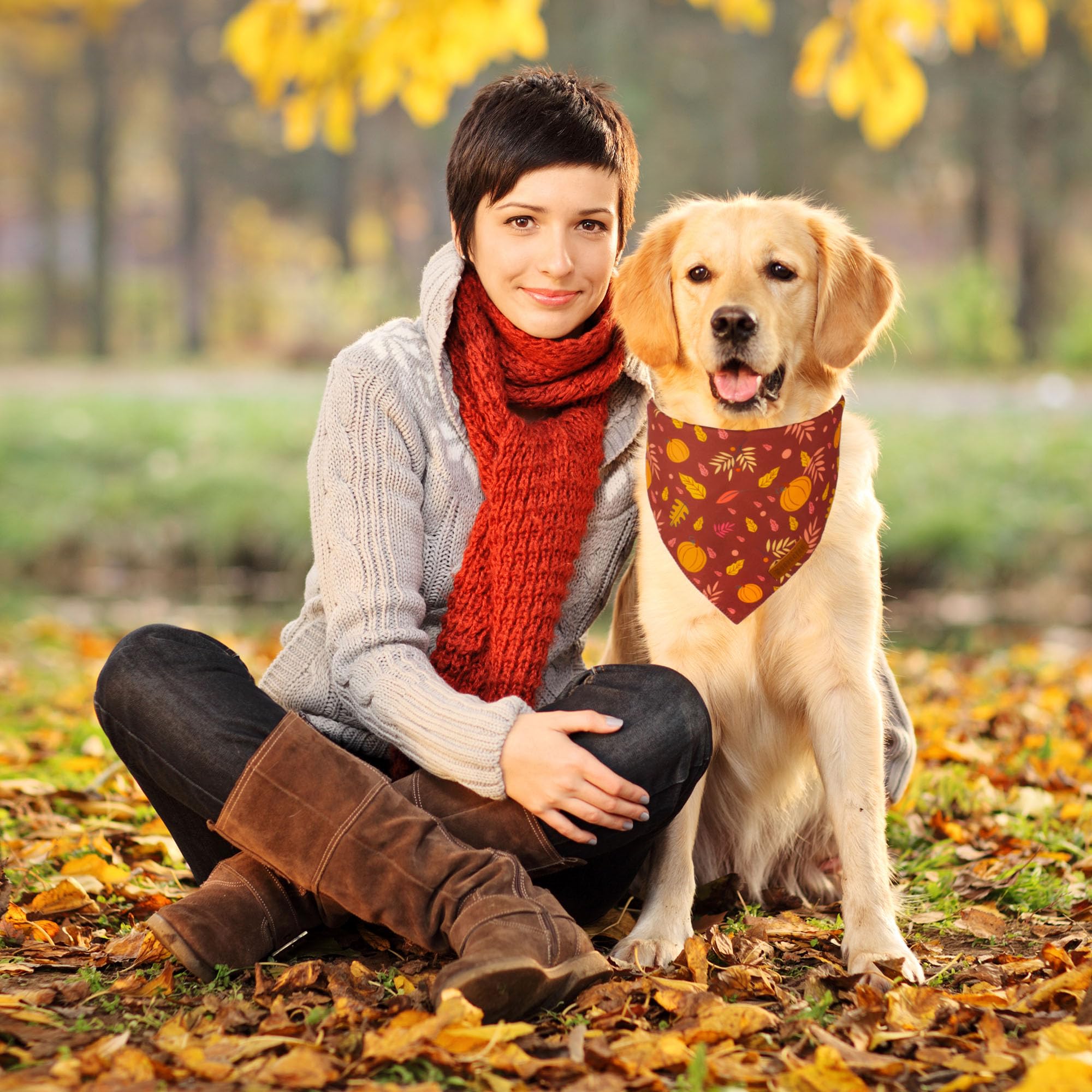 ADOGGYGO Bandana de doble capa, mayor durabilidad para paseos