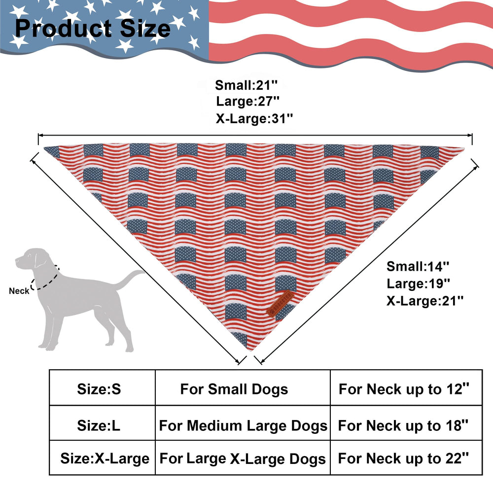 ADOGGYGO Bandana de doble capa, duradera para uso diario y ocasiones.