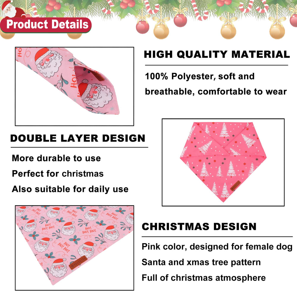 ADOGGYGO bandana con doble costura, duradera para uso diario.