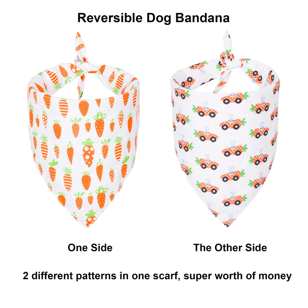 ADOGGYGO Bandana Dos Diseños en Dos Lados: opción versátil para vestir.