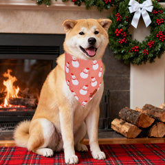 ADOGGYGO bandana navidad con muñeco de nieve para paseos invernales