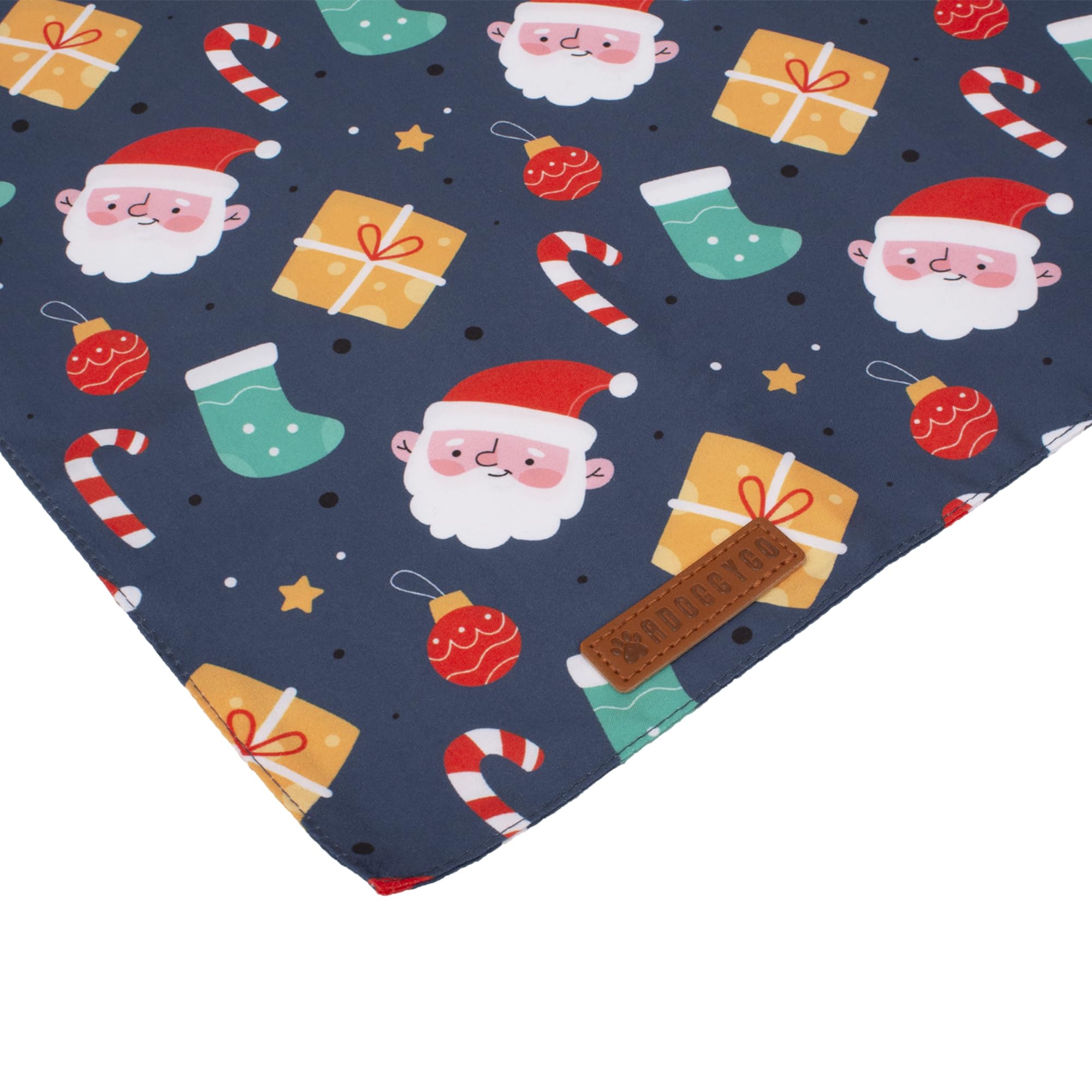 ADOGGYGO bandana navidad perro ajuste, ajustable para comodidad diaria