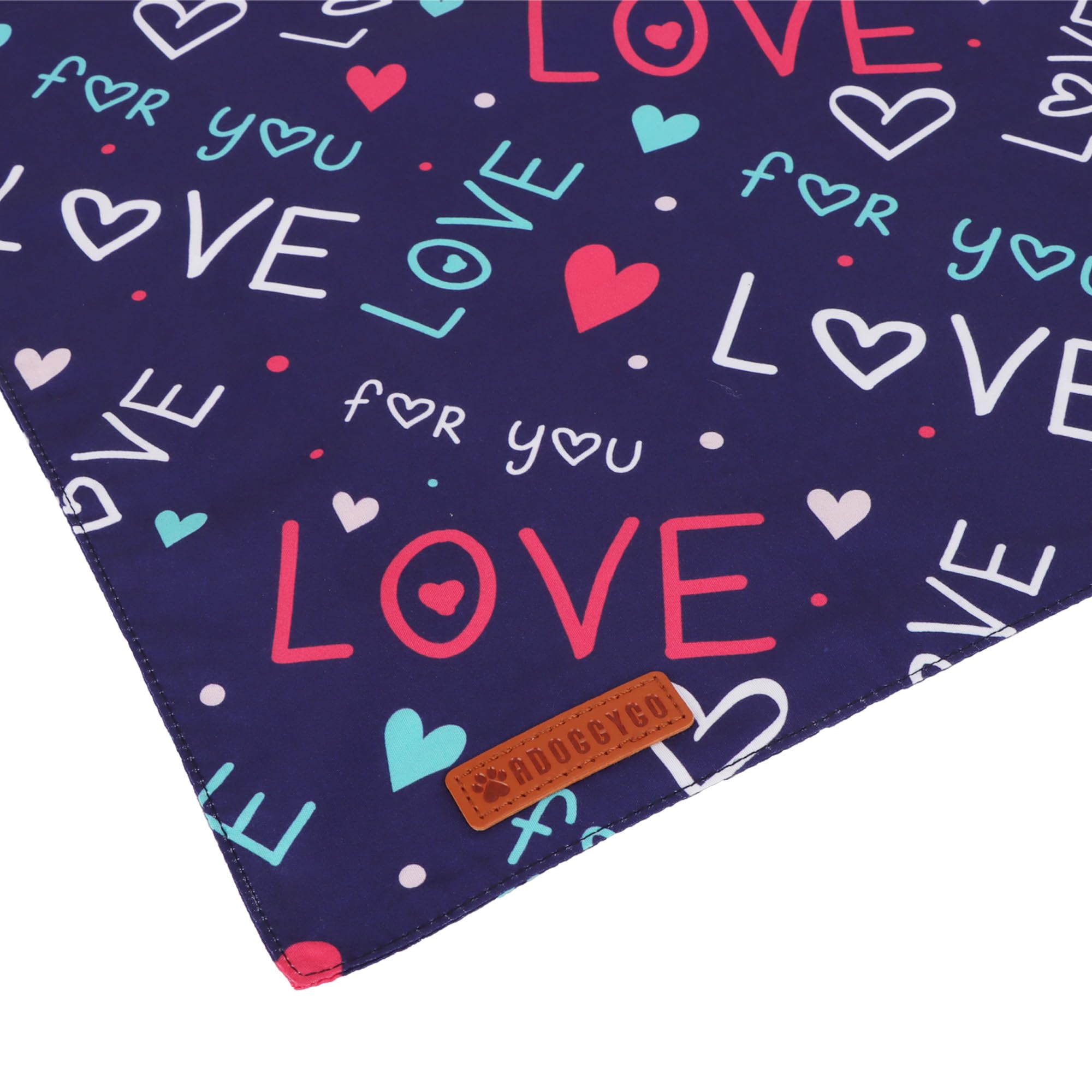 Paquete ADOGGYGO con dos bandanas para regalo festivo