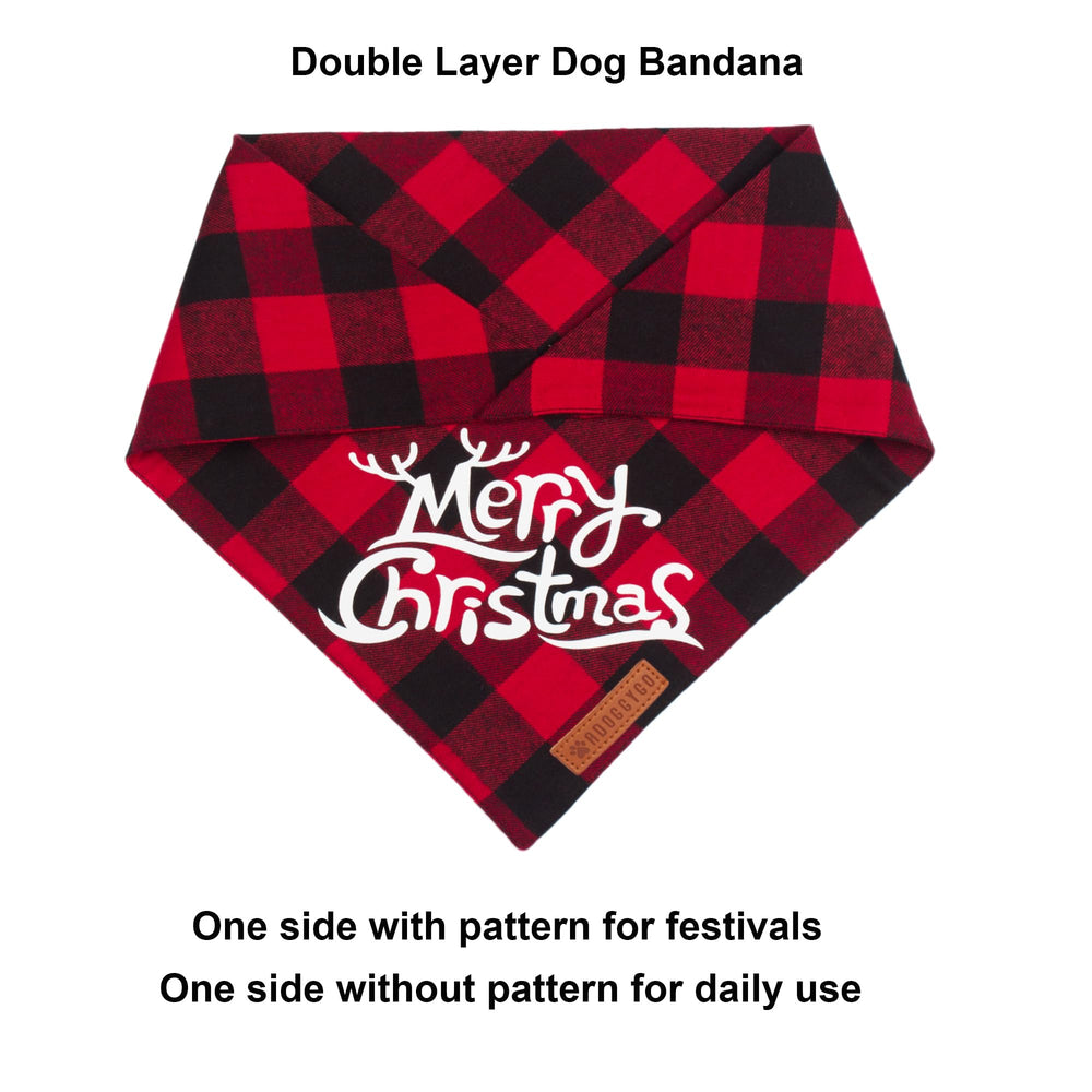 ADOGGYGO Paquete festivo de bandanas, regalo ideal para mascotas.
