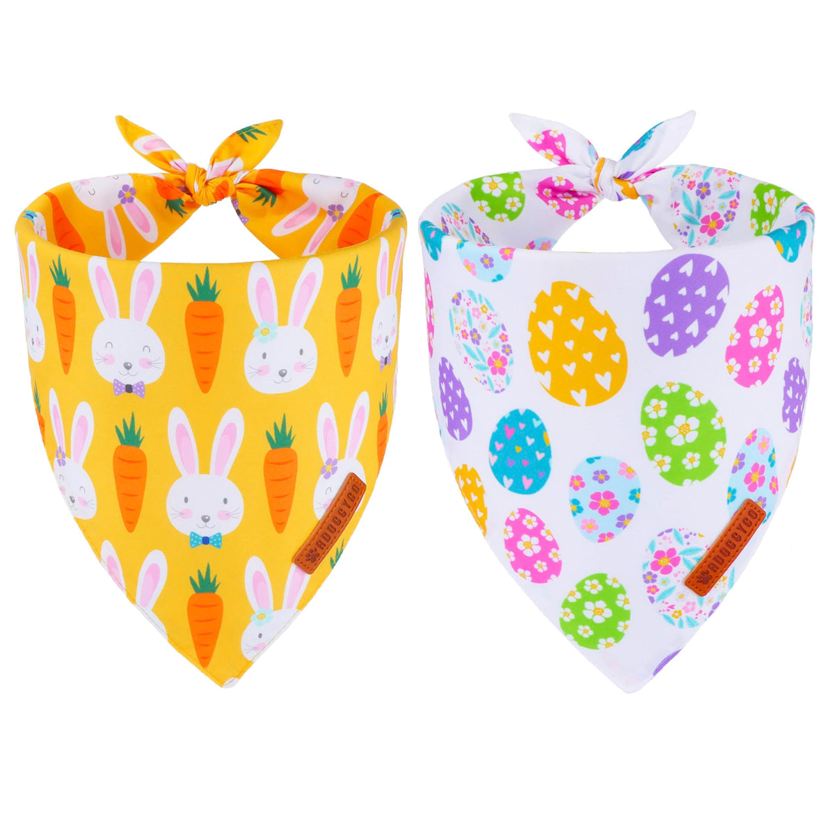 ADOGGYGO Bandana de Pascua para perro: estilo festivo para sesiones de fotos.