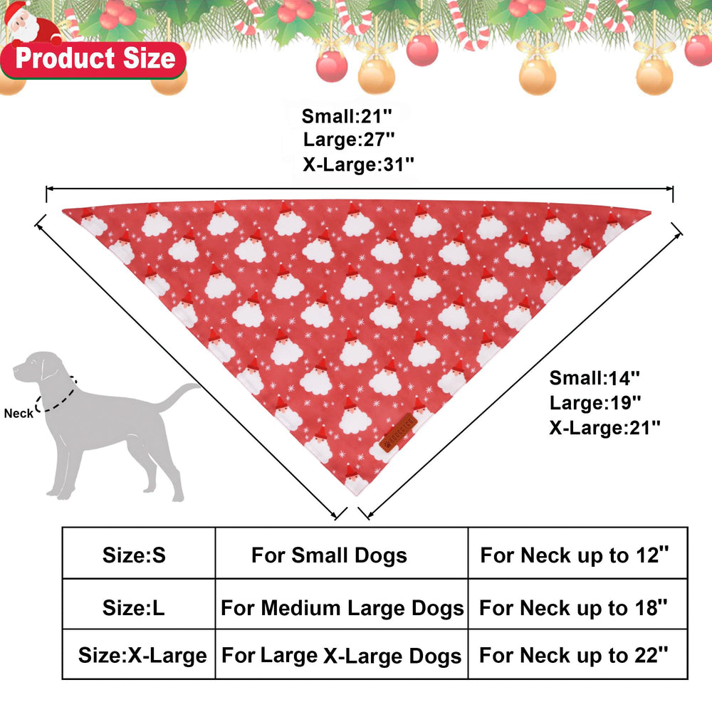 ADOGGYGO bandana de talla grande para perros medianos y grandes