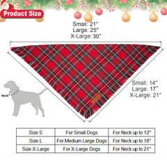 Talla XL de la Bandana ADOGGYGO para perros grandes, ajuste cómodo.