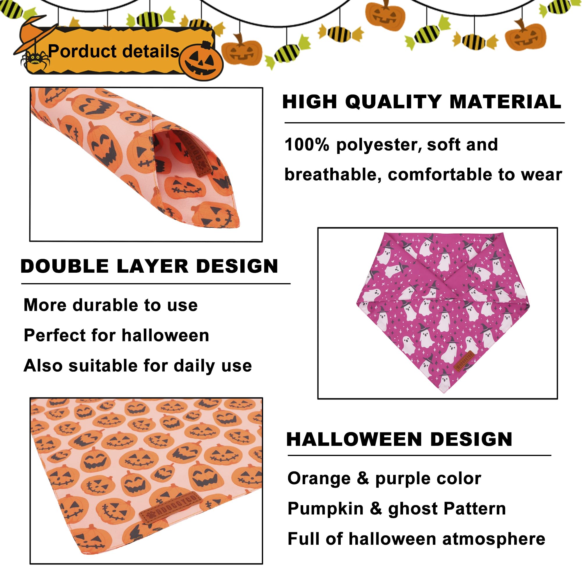 ADOGGYGO ideal para paseos y fiestas de día de brujas.
