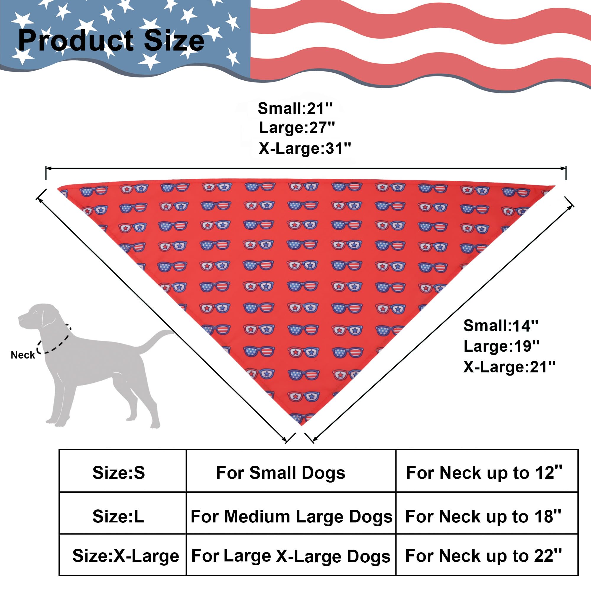 Bandana de talla pequeña de ADOGGYGO, se ajusta al cuello de perros pequeños.