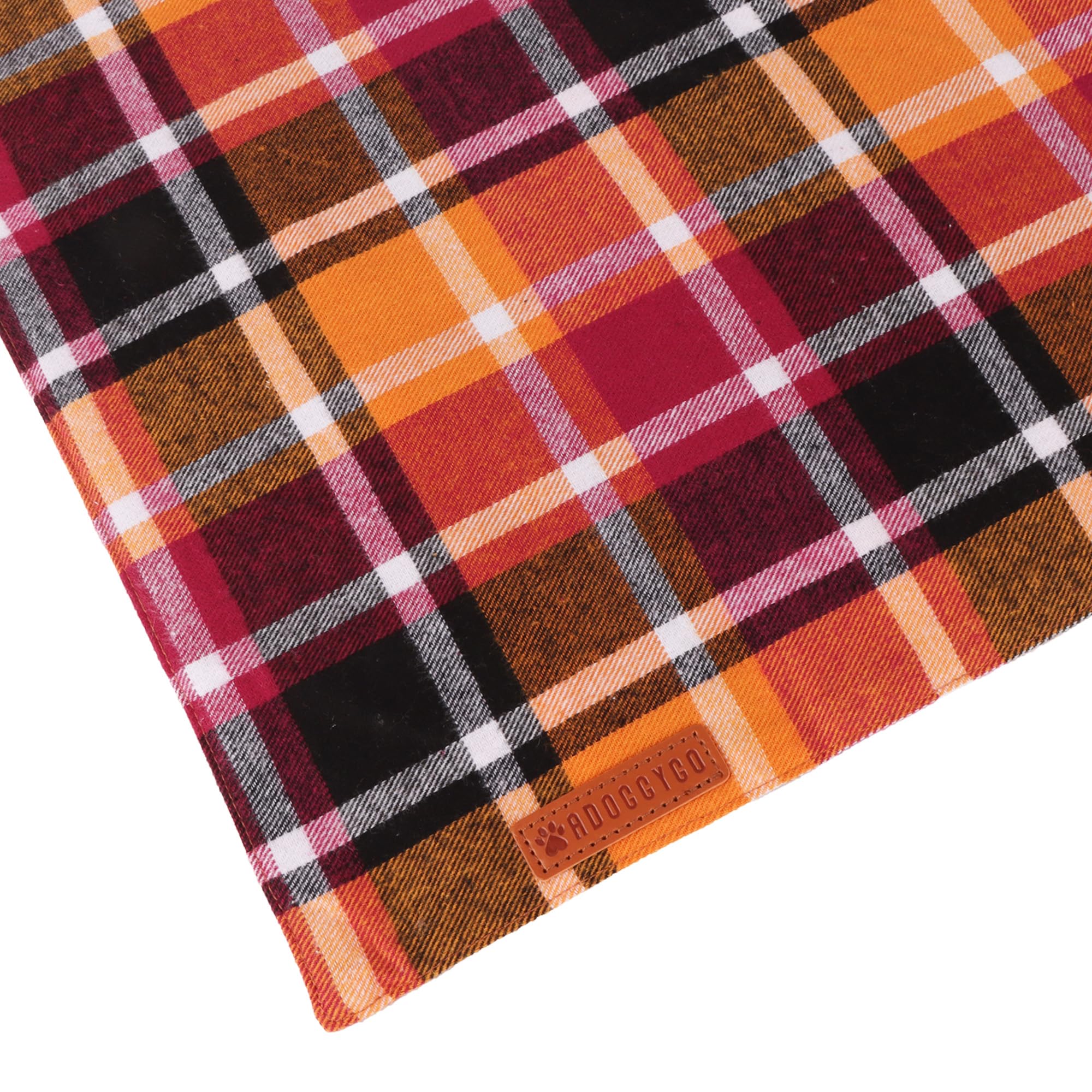 ADOGGYGO bandana de algodón suave para uso diario en otoño.