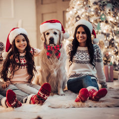 ADOGGYGO collar perro cuadros rojos patron: estilo llamativo para paseos diarios.