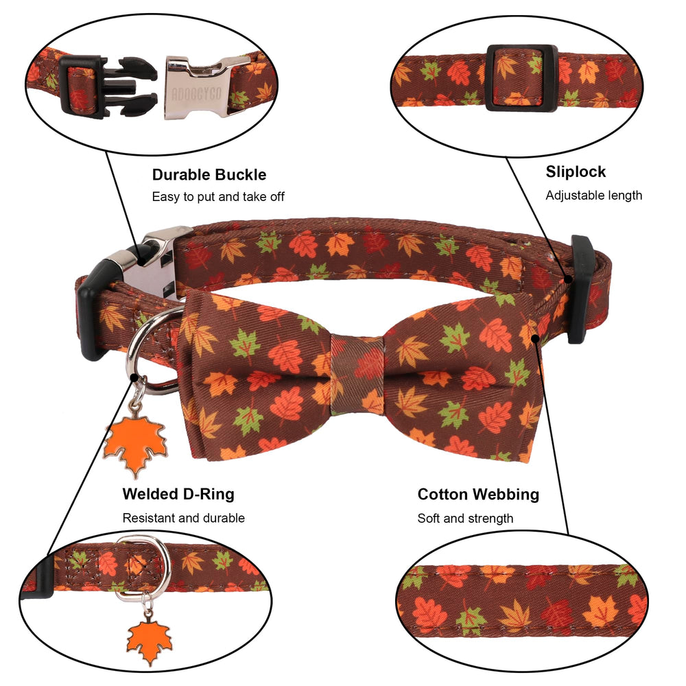 ADOGGYGO collar de uso diario para Halloween y festividades de otoño.