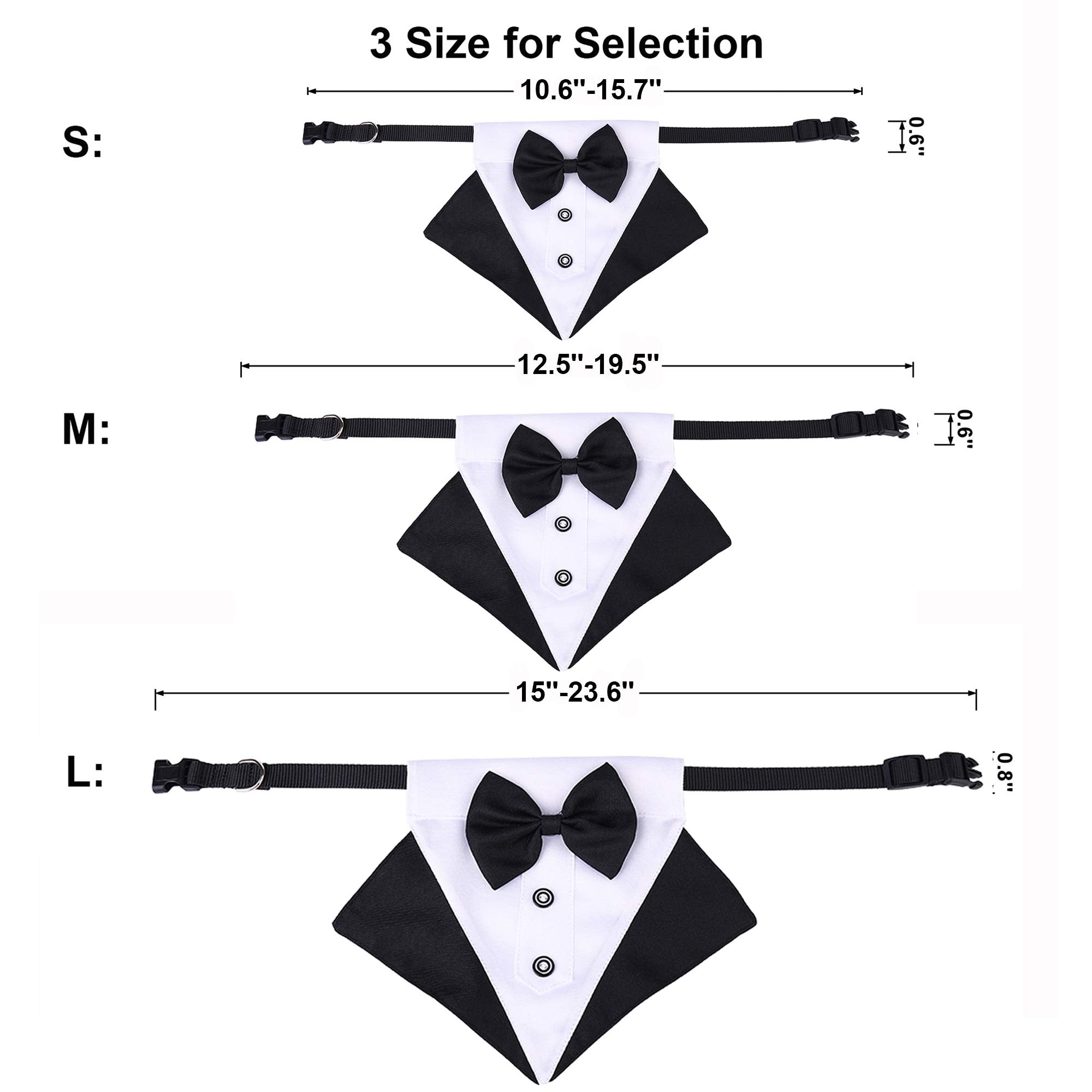 ADOGGYGO conjunto para boda canina, regalo ideal para el día especial