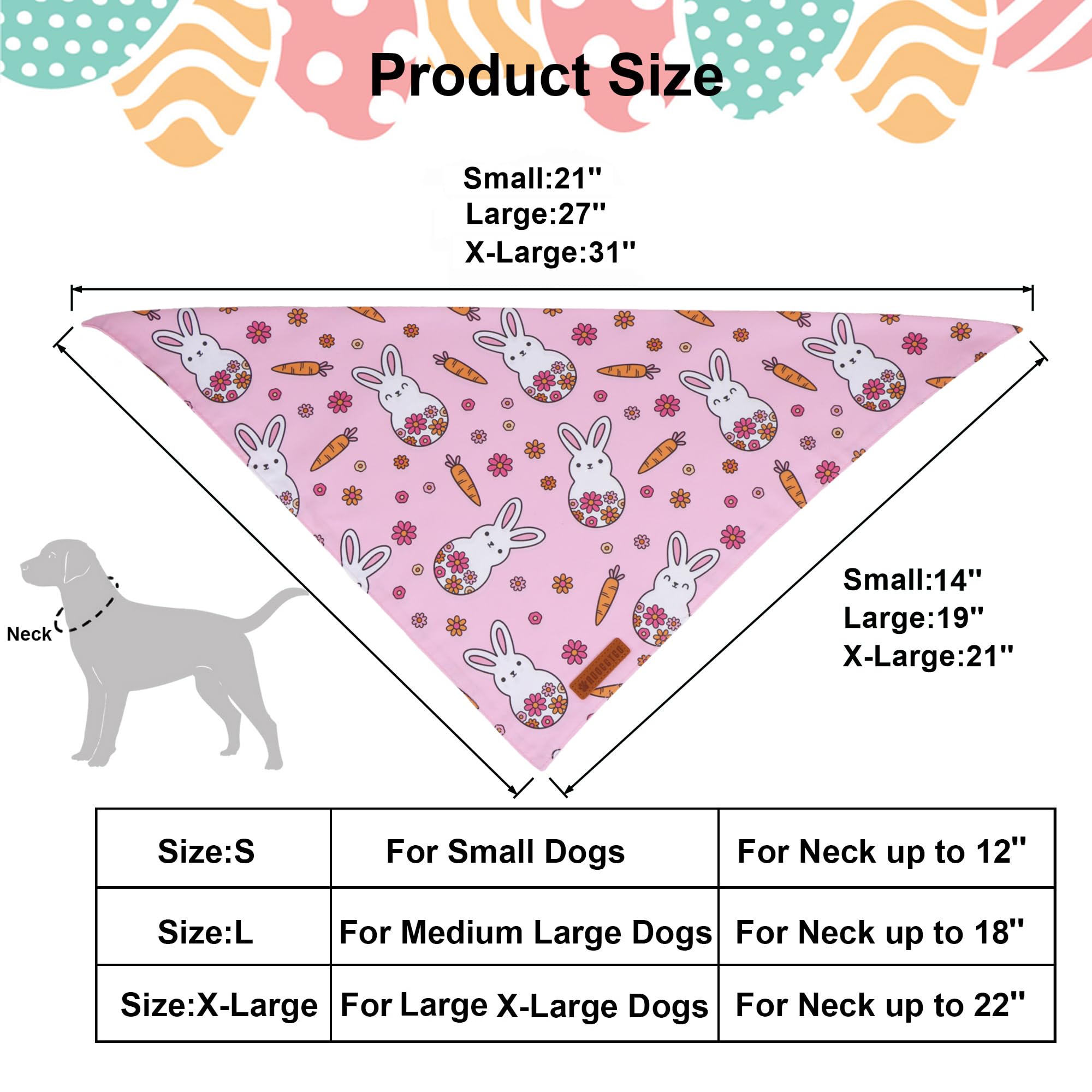 ADOGGYGO pañuelo de doble capa, duradero y práctico.