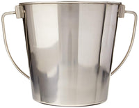 Advance Pet Products cubo de acero inoxidable 2qt montado en jaula para evitar derrames.