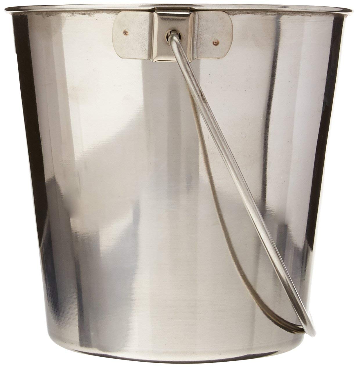 Cubo inoxidable Advance Pet para agua y comida, uso diario resistente y fácil de limpiar.