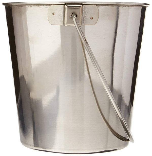 Cubo inoxidable Advance Pet para agua y comida, uso diario resistente y fácil de limpiar.
