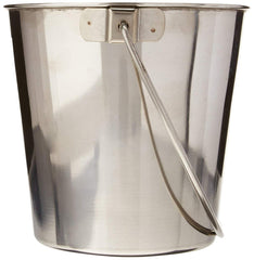 Cubo inoxidable Advance Pet para agua y comida, uso diario resistente y fácil de limpiar.