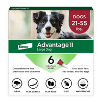 Advantage II para perro grande: aplicación-topica-rapida para inicio inmediato