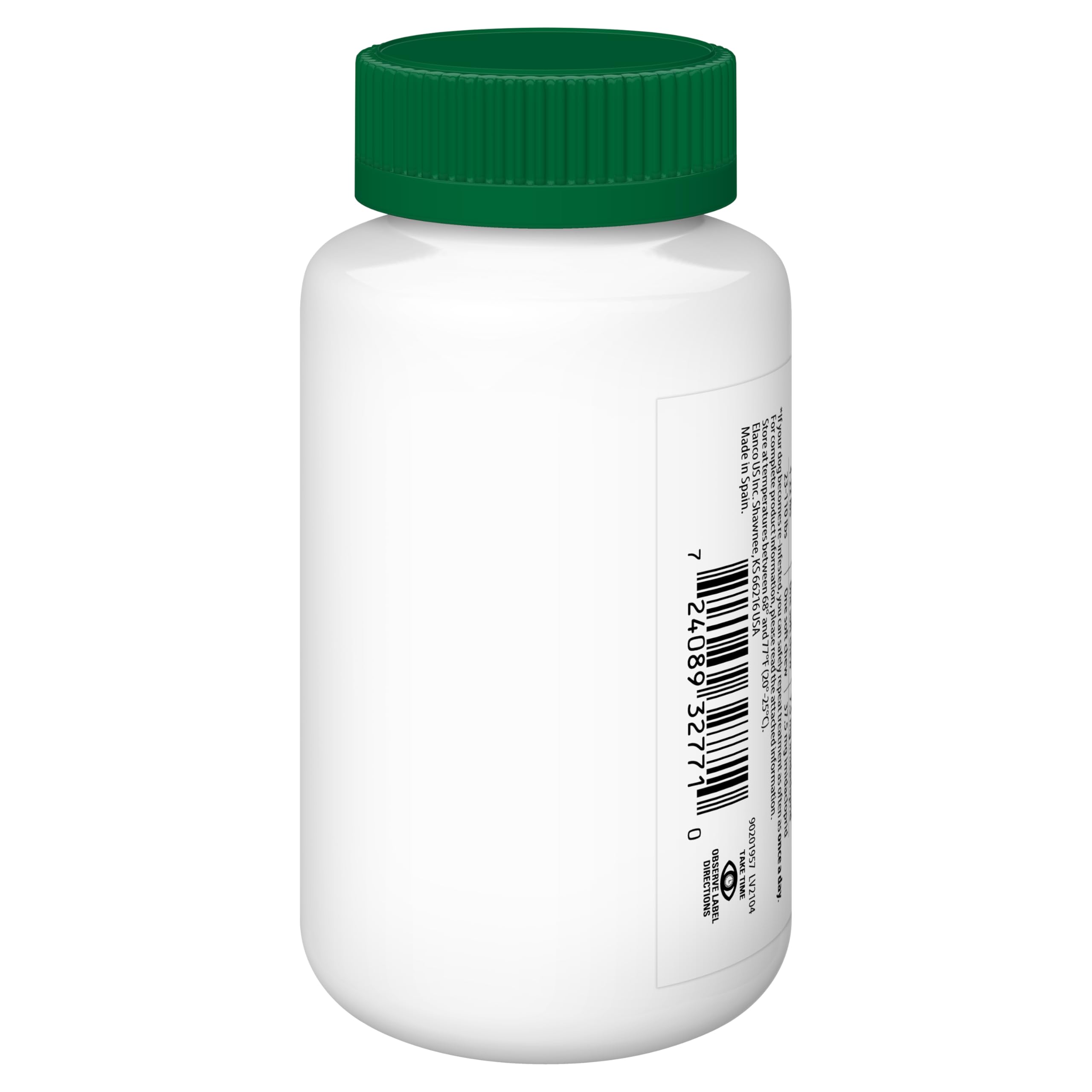 Advantus: mordiscos sin receta para pulgas en perros.