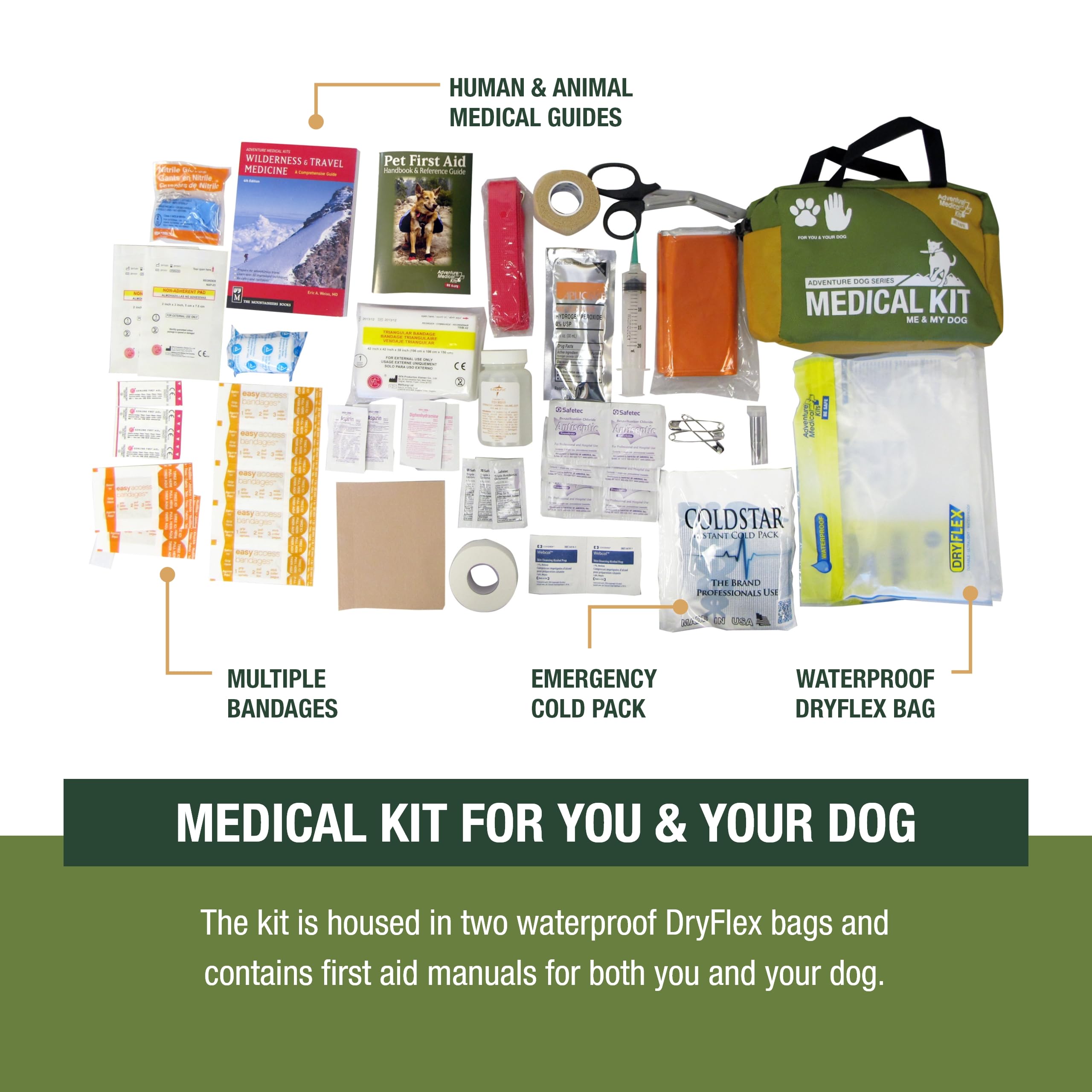 Adventure Medical Kits Me y mi perro jeringa de riego 10 cc para limpieza