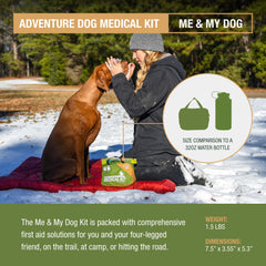 Adventure Medical Kits Me y mi perro manta SOL para protección en climas adversos