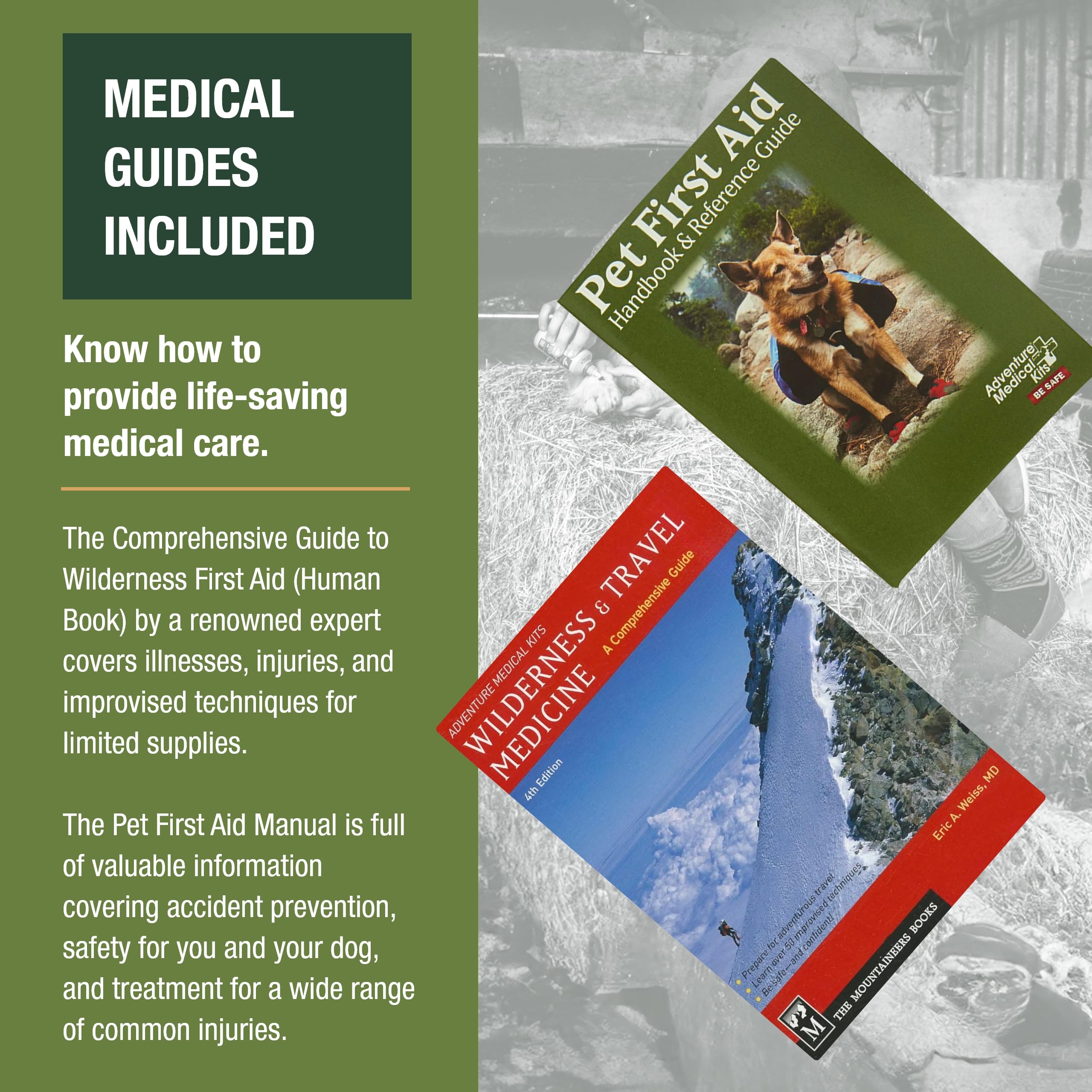 Adventure Medical Kits Me y mi perro pinza para quitar astillas segura