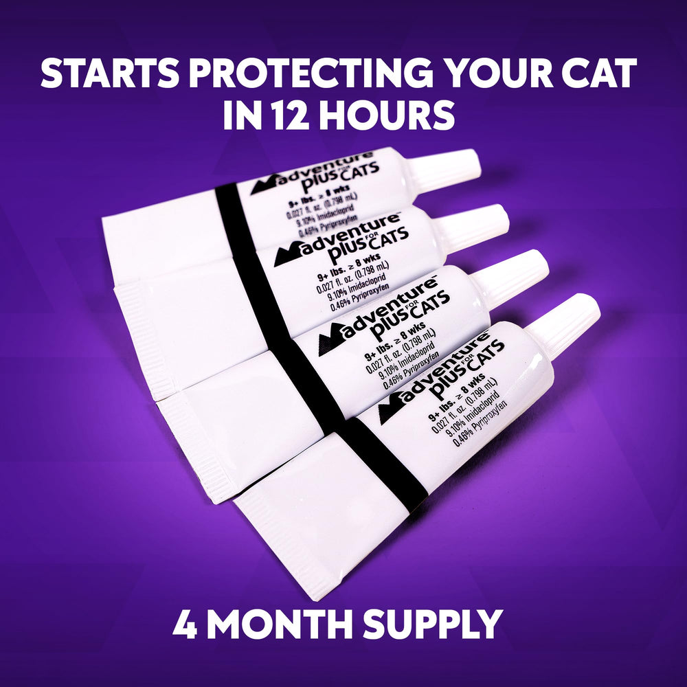Adventure Plus ingredientes activos aptos para gatos, opción confiable de cuidado
