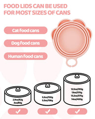 Aecsze cuchara-humeda-gato-rosa sirve comida húmeda sin desperdicio.