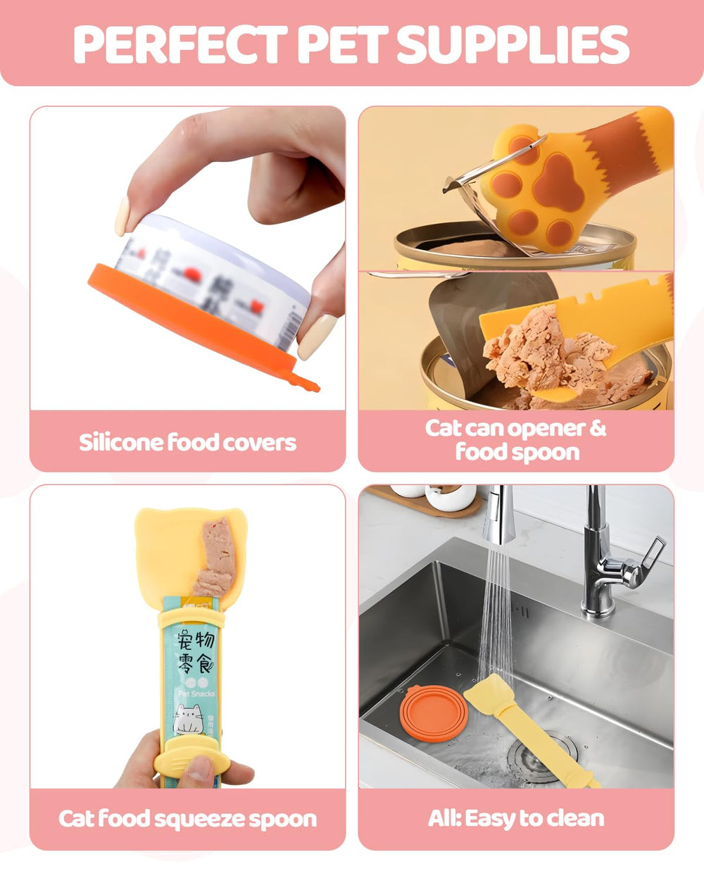 Conjunto completo Aecsze para abrir sellar y servir