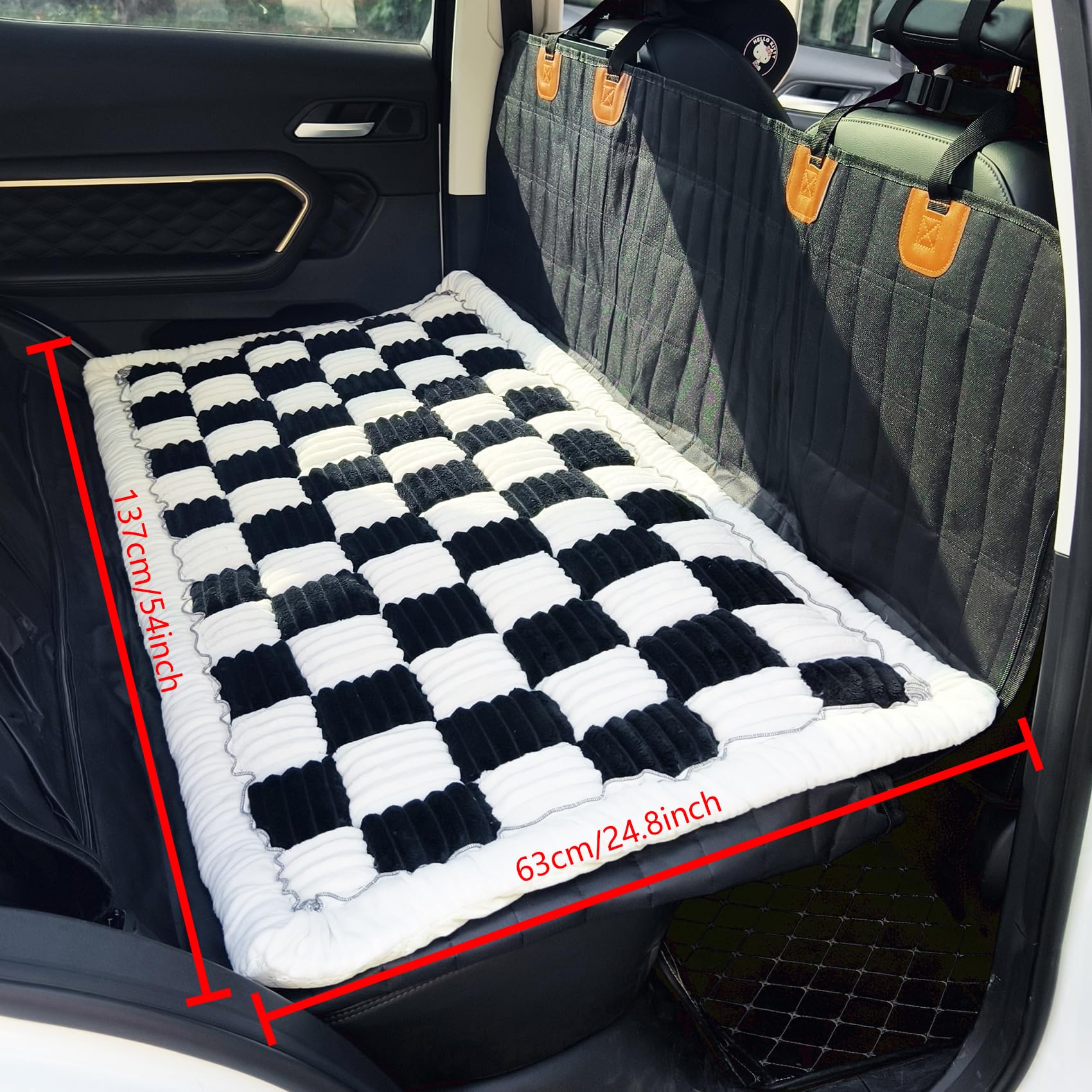 Tapete protector para asiento trasero de coche AEEISHOMEREFORM, ideal para protección y comodidad durante paseos