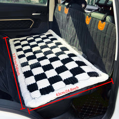 Tapete protector para asiento trasero de coche AEEISHOMEREFORM, ideal para protección y comodidad durante paseos