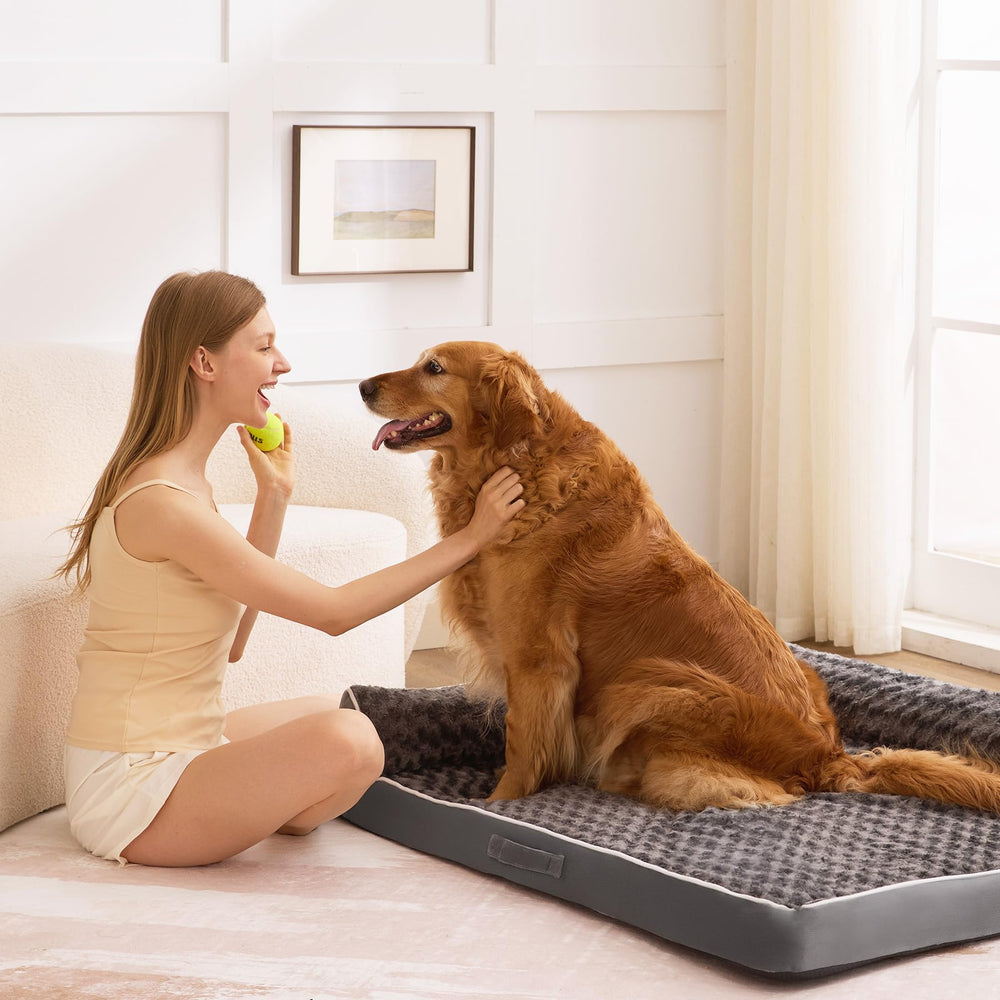 Cama Aeroluxe XL apta para perros hasta 80 libras.