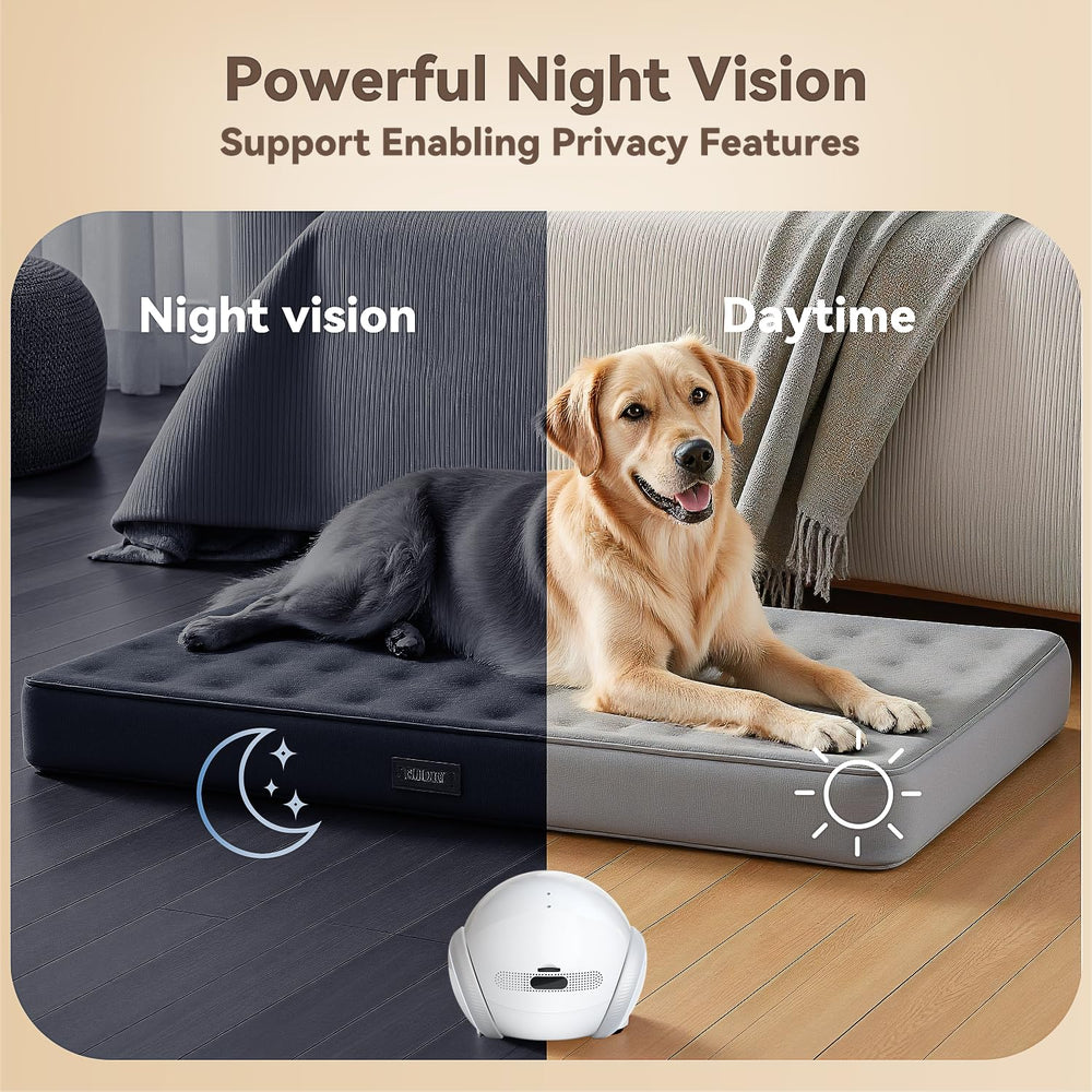 AEZ Robot Camera detección inteligente: alertas por movimientos y visitas no familiares.
