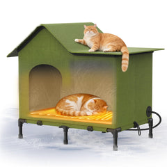 AFEIOFT casa-gato-exterior-caliente refugio cálido para exteriores.