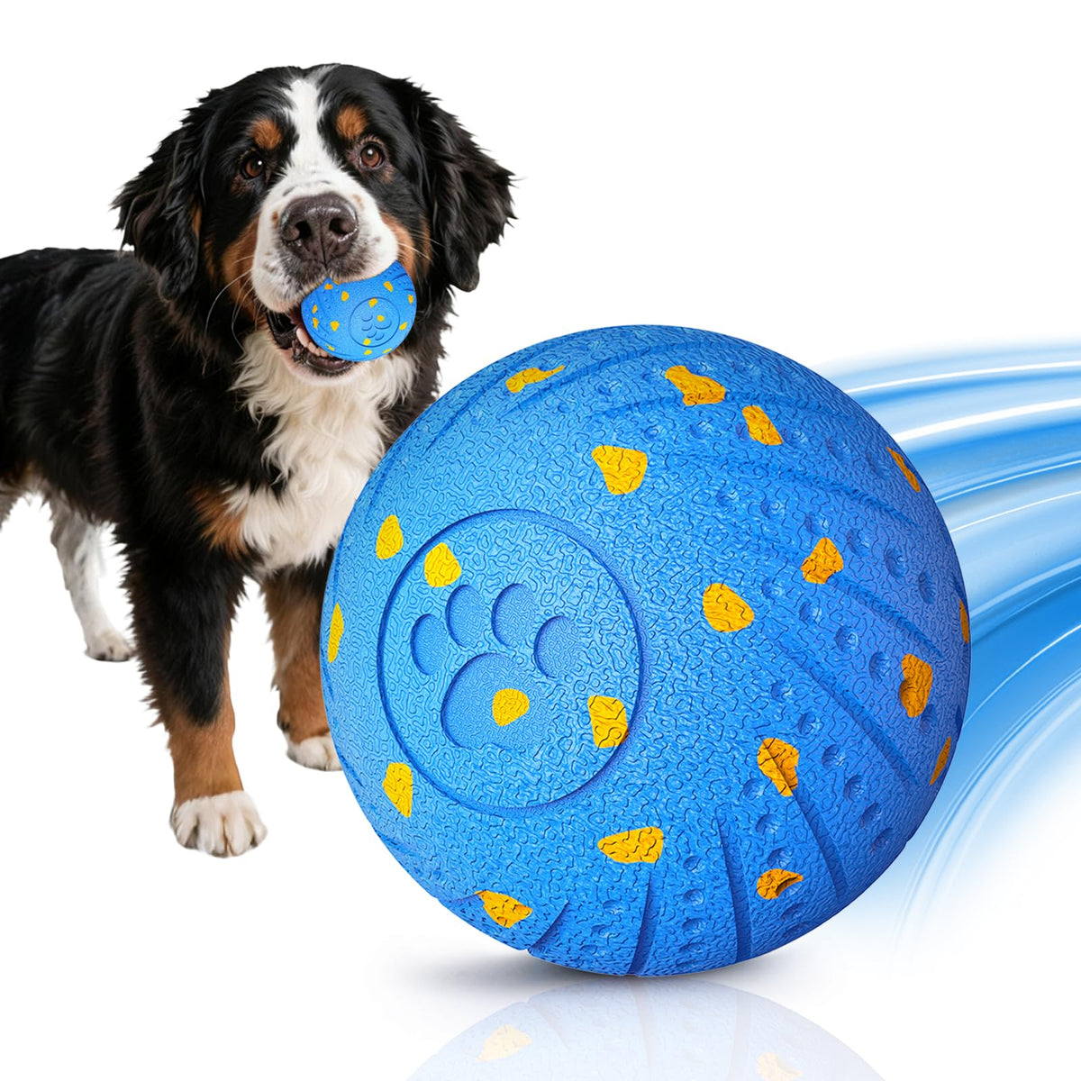 Affiuya bola interactiva para perros, fomenta juego y obediencia en cada sesión.