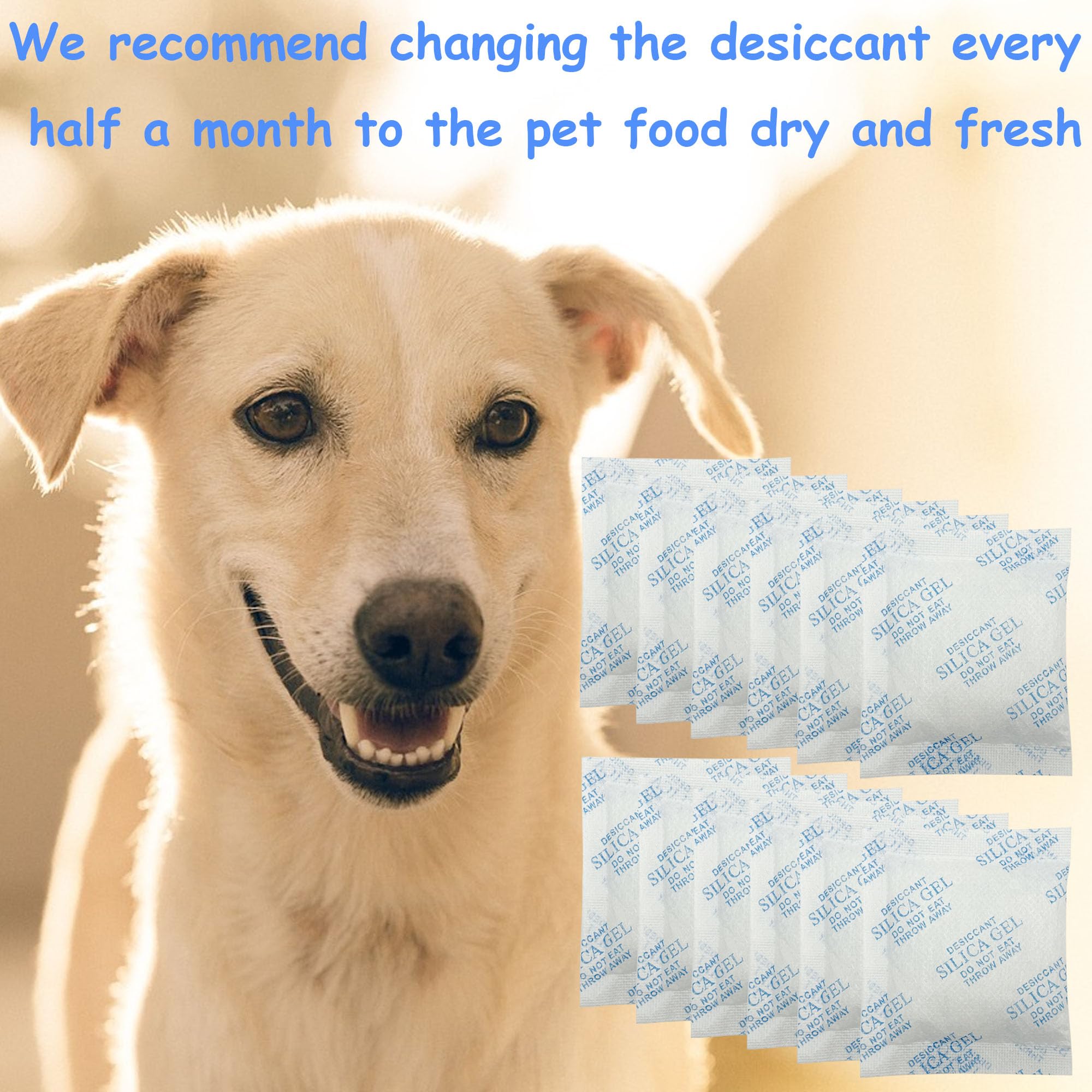 AFJWUZ gel de sílice para conservar comida de gatos y perros