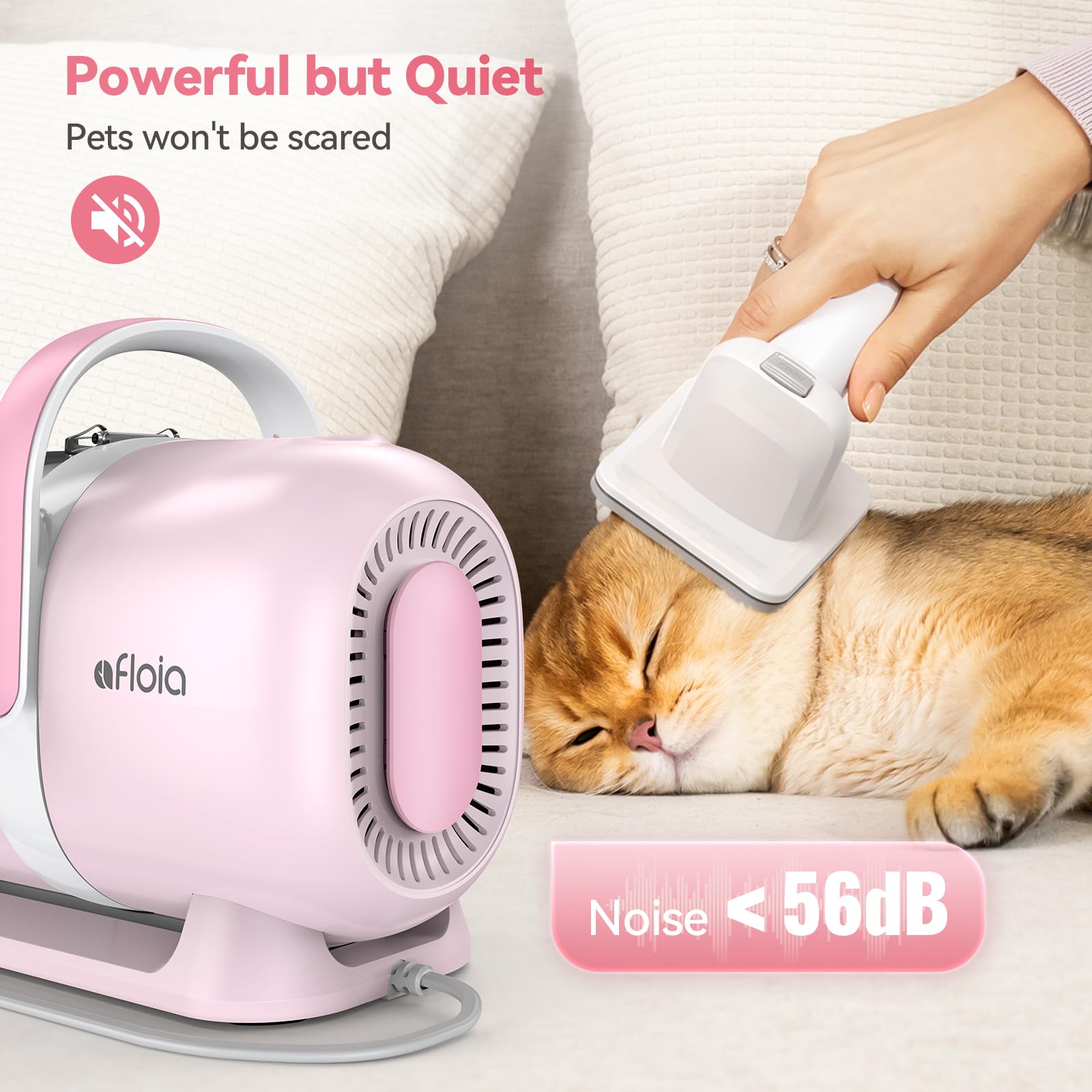 Afloia cubeta de polvo 1.5l: menos recargas durante el grooming