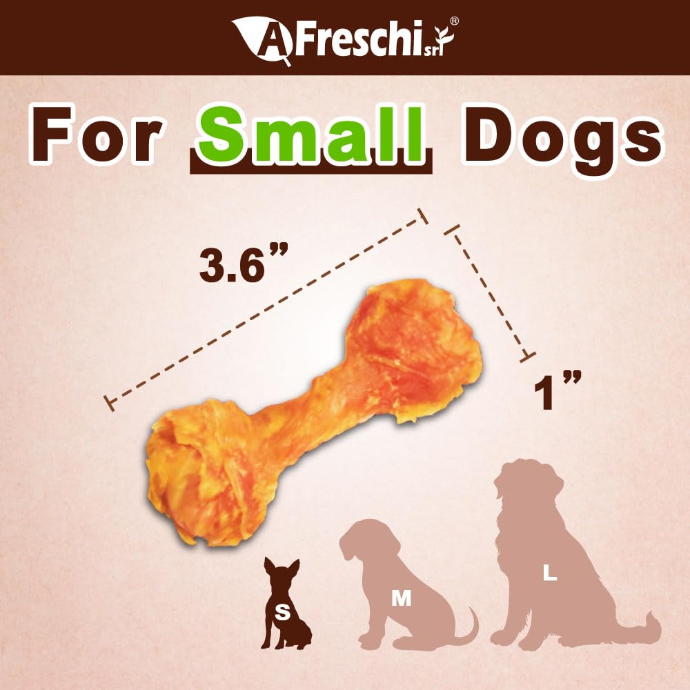 Caja de 40 tendones de pavo A Freschi para perros.