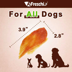 A Freschi pavo con procedencia EE. UU., premio proteico para perros.