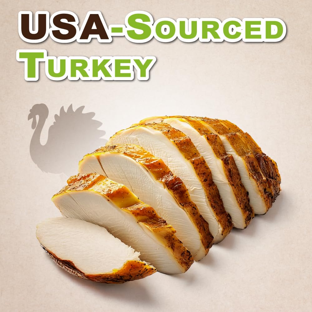 A Freschi pavo sin conservantes, snack saludable para perros.