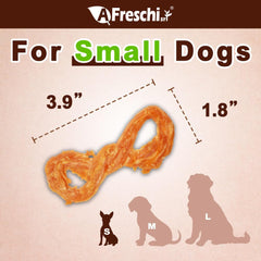 A Freschi srl tendones de pavo para perros, textura masticable para masticadores moderados