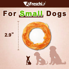 A Freschi tendones de pavo: textura masticable, ideal para masticadores moderados.